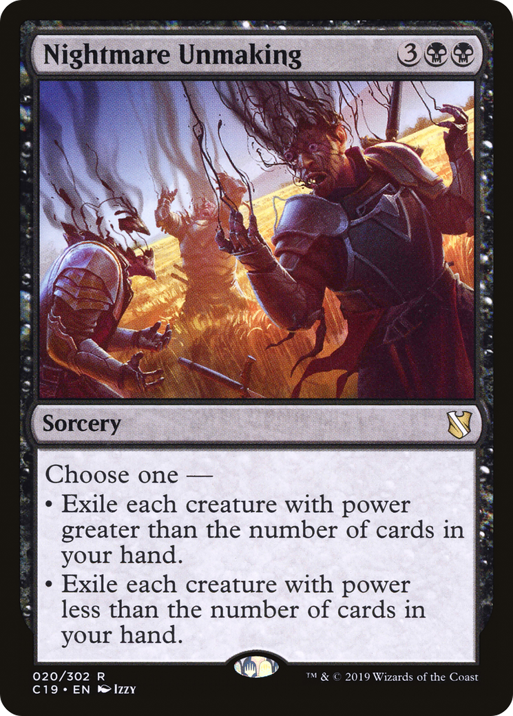 Nightmare Unmaking (C19-020) - Commander 2019