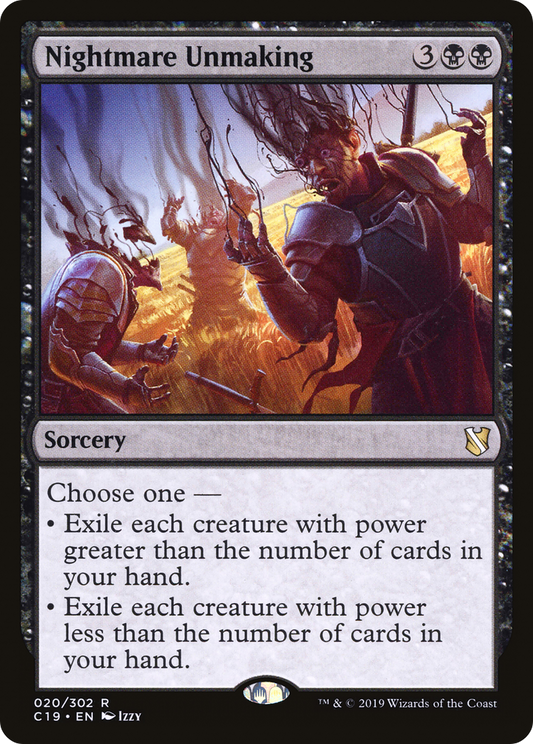 Nightmare Unmaking (C19-020) - Commander 2019