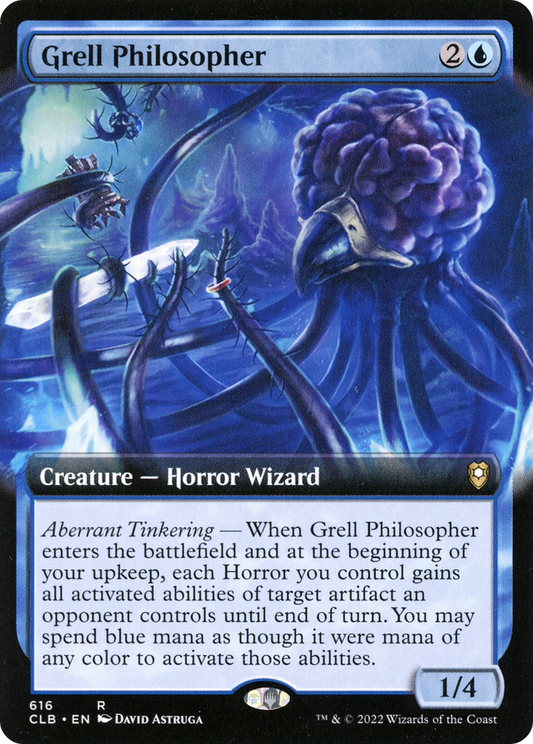 Grell Philosopher (CLB-616) - Commander Legends: Battle for Baldur's Gate: (Extended Art)