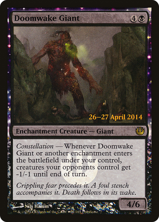 Doomwake Giant (PJOU-66★) - Journey into Nyx Promos: (nyxtouched) Foil