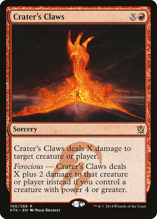 Crater's Claws (KTK-106) - Khans of Tarkir