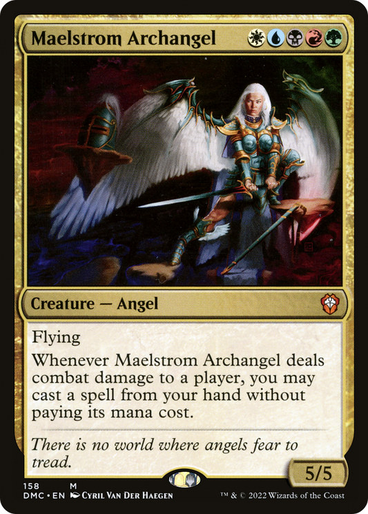 Maelstrom Archangel (DMC-158) - Dominaria United Commander