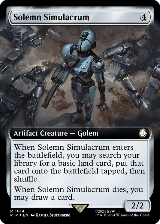 Solemn Simulacrum (PIP-1014) - Fallout: (Extended Art) Foil