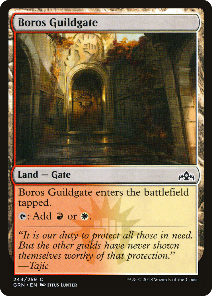 Boros Guildgate (GRN-244) - Guilds of Ravnica Foil