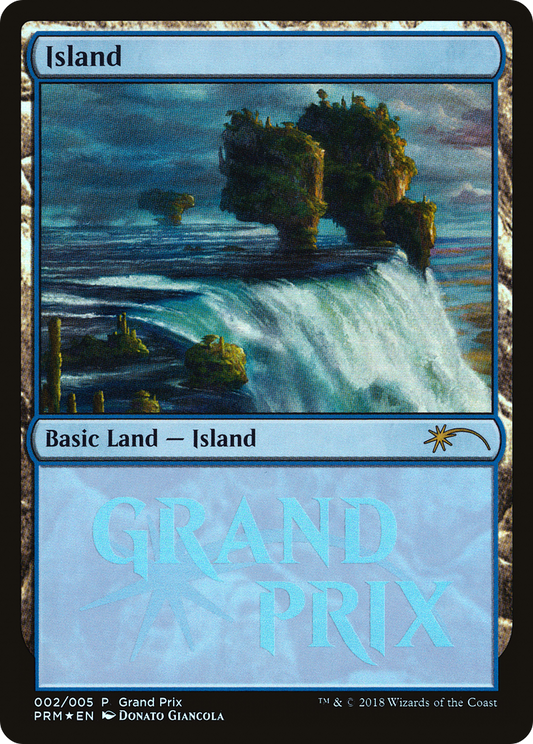 Island (GPP-2018B) - Grand Prix Promos Foil