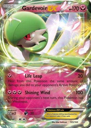 Gardevoir EX 105/160 - XY  Primal Clash Holofoil - Ultra Rare