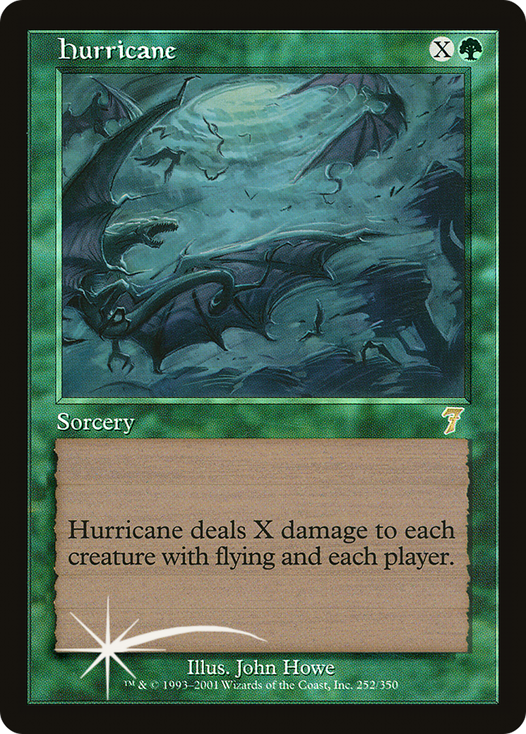 Hurricane (7ED-252★) - Seventh Edition Foil