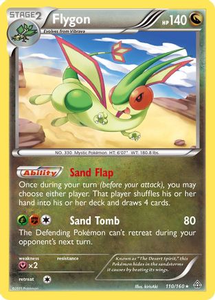 Flygon 110/160 - XY  Primal Clash Holofoil - Holo Rare