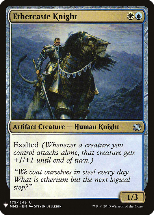 Ethercaste Knight (LIST-MM2-175) - The List