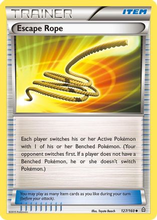 Escape Rope 127/160 - XY  Primal Clash Normal - Uncommon