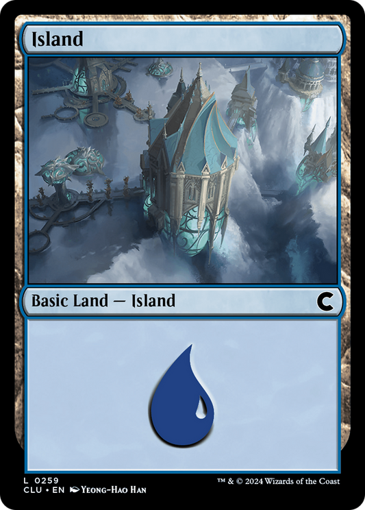 Island (CLU-259) - Ravnica: Clue Edition