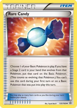 Rare Candy 135/160 - XY  Primal Clash Normal - Uncommon