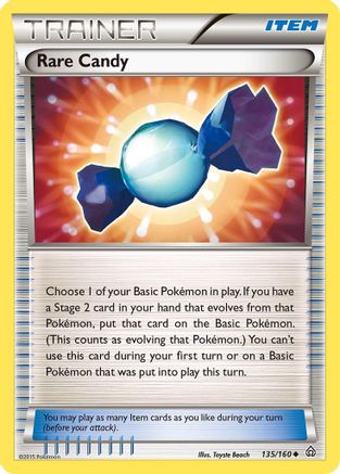 Rare Candy 135/160 - Primal Clash Reverse Holofoil