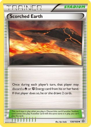 Scorched Earth 138/160 - Primal Clash Reverse Holofoil