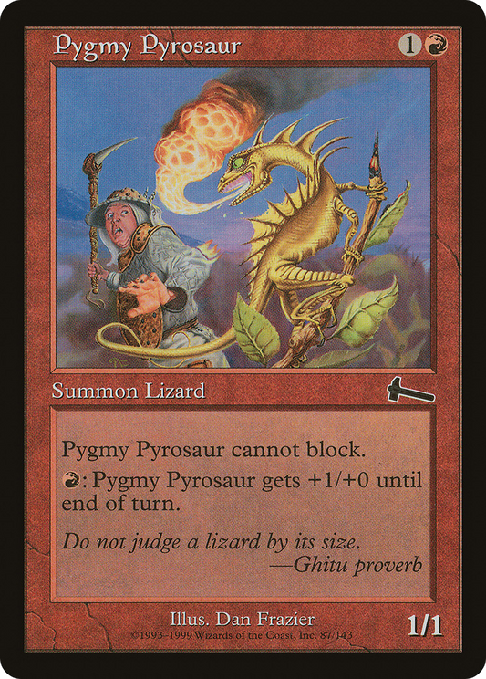 Pygmy Pyrosaur (ULG-087) - Urza's Legacy