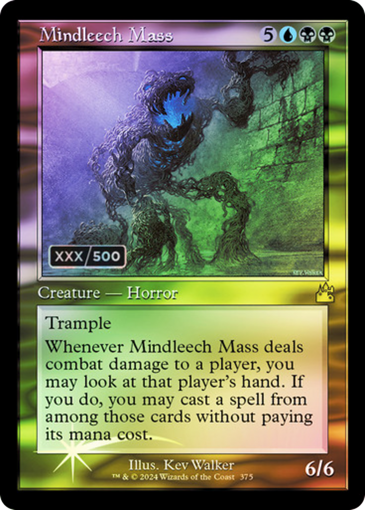 Mindleech Mass (RVR-375Z) - Ravnica Remastered Foil