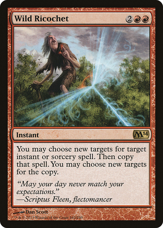 Wild Ricochet (M14-162) - Magic 2014 Foil