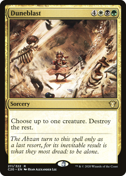 Duneblast (C20-211) - Commander 2020