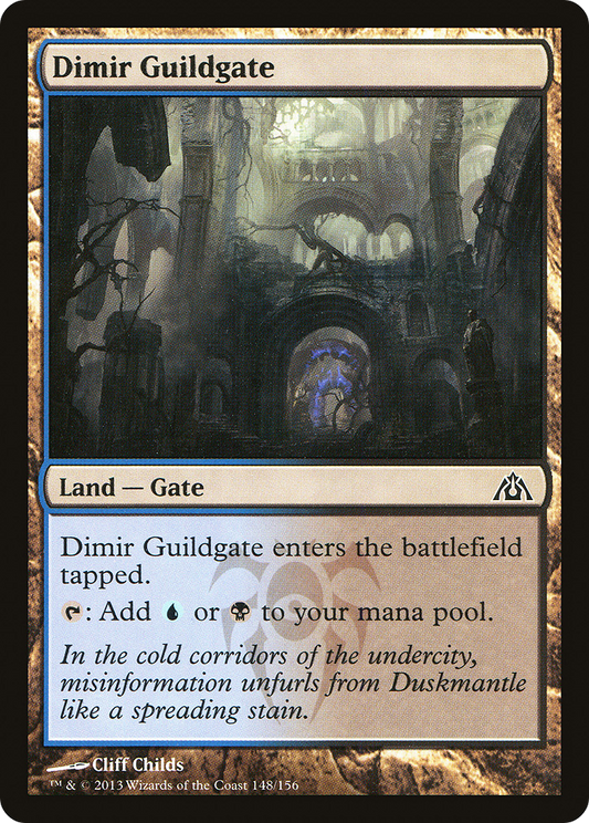 Dimir Guildgate (DGM-148) - Dragon's Maze