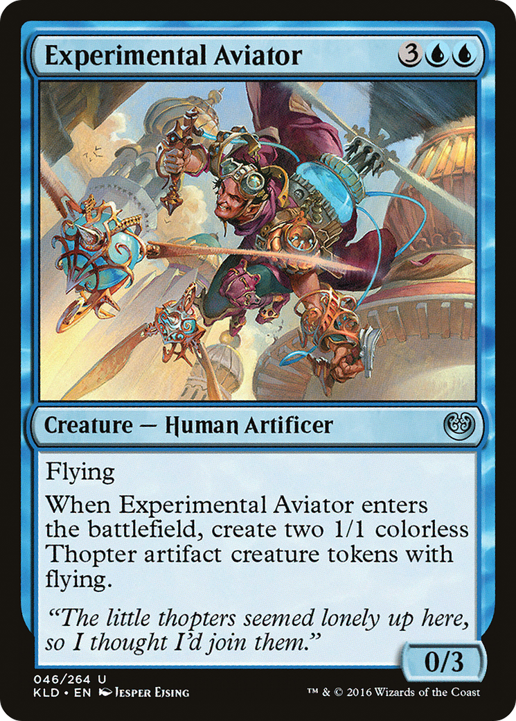 Experimental Aviator (KLD-046) - Kaladesh Foil