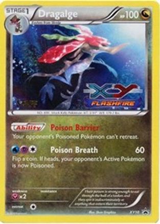 Dragalge (Prerelease) [Staff] (XY10) - XY Promos Holofoil - Promo