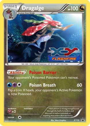 Dragalge XY10/211 - XY Black Star Promos Holofoil