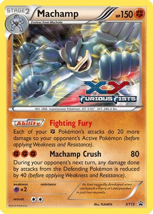 Machamp XY13/211 - XY Black Star Promos Holofoil