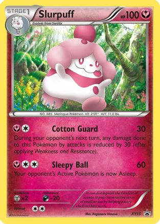 Slurpuff XY15/211 - XY Black Star Promos Holofoil