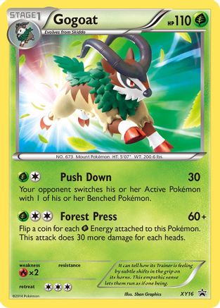 Gogoat XY16 - XY Promos Holofoil - Promo