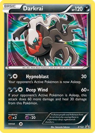 Darkrai XY22/211 - XY Black Star Promos Holofoil