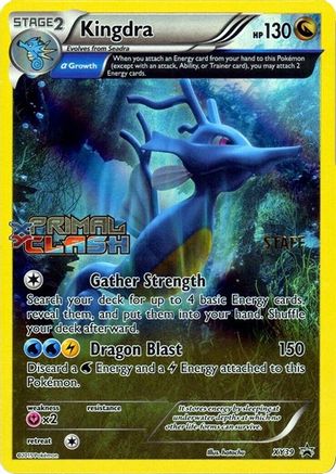 Kingdra (Prerelease) [Staff] (XY39) - XY Promos Holofoil - Promo