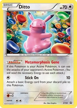 Ditto XY40 - XY Promos Holofoil - Promo