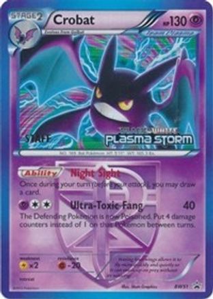 Crobat BW51 - Black and White Promos Holofoil - Promo