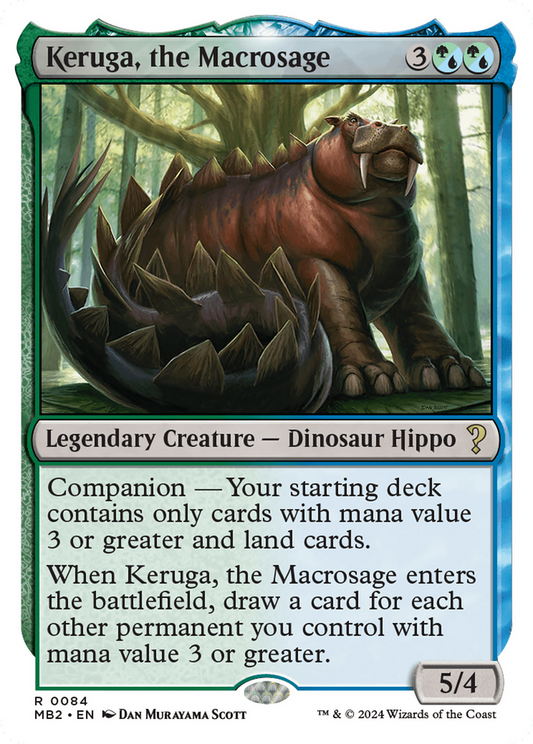 Keruga, the Macrosage (MB2-084) - Mystery Booster 2: (companion)