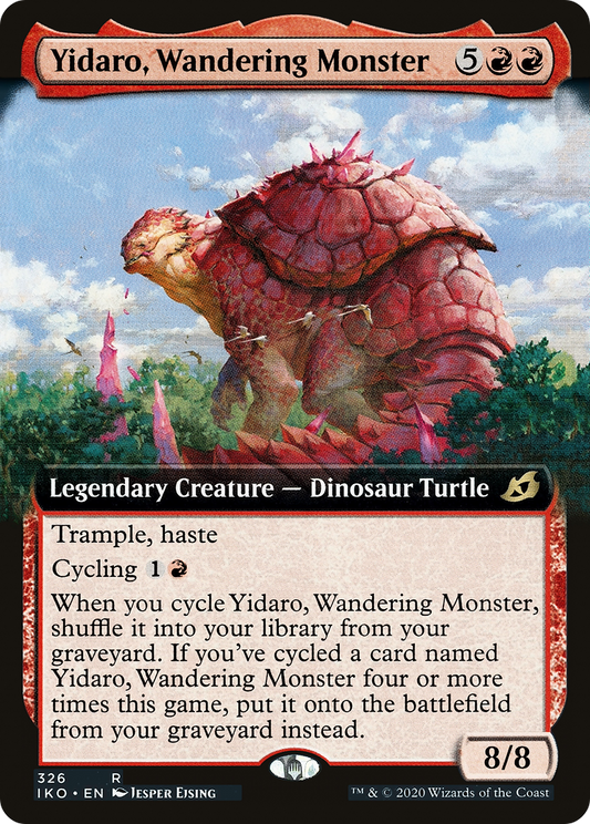 Yidaro, Wandering Monster (IKO-326) - Ikoria: Lair of Behemoths: (Extended Art) Foil