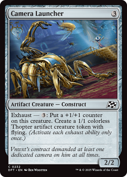 Camera Launcher  (DFT-232) - Aetherdrift Foil