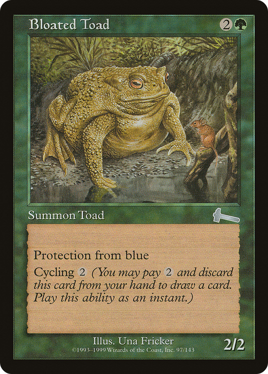 Bloated Toad (ULG-097) - Urza's Legacy Foil