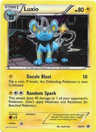 Luxio BW34 - Black and White Promos Holofoil - Promo