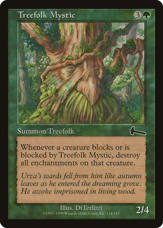 Treefolk Mystic (ULG-114) - Urza's Legacy Foil