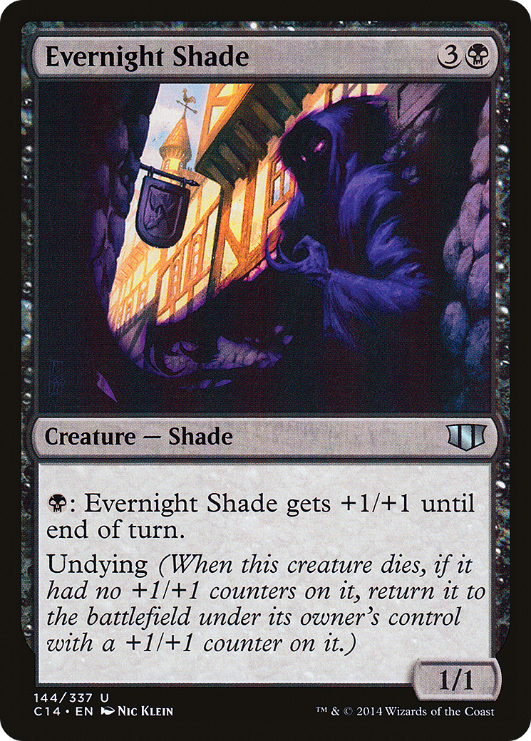 Evernight Shade (C14-144) - Commander 2014