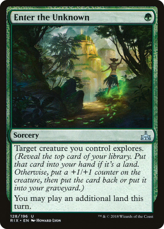 Enter the Unknown (RIX-128) - Rivals of Ixalan