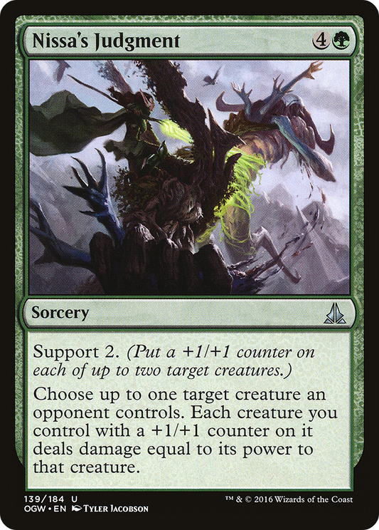 Nissa's Judgment (OGW-139) - Oath of the Gatewatch