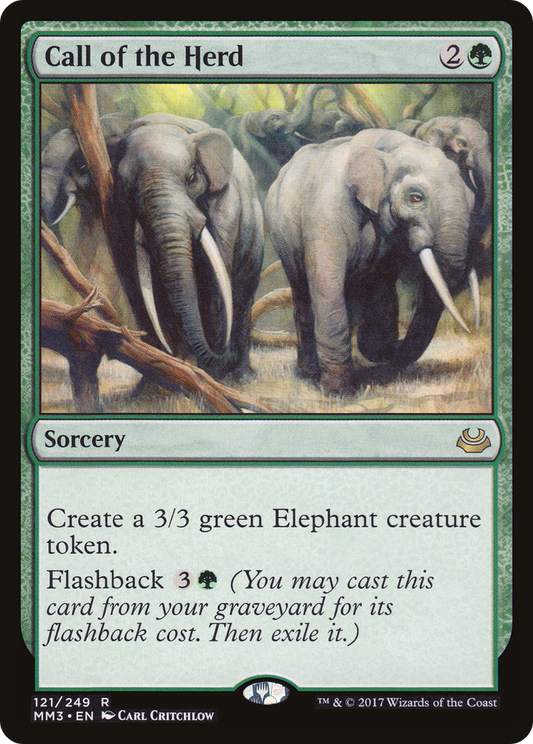 Call of the Herd  (MM3-121) - Modern Masters 2017