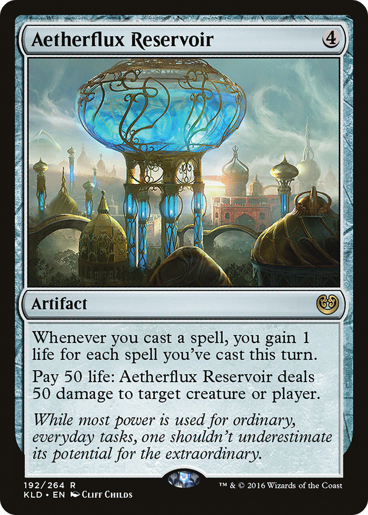 Aetherflux Reservoir (KLD-192) - Kaladesh