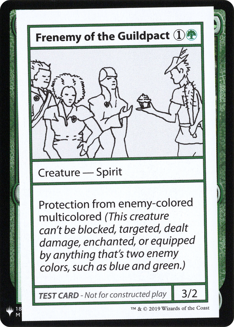 Frenemy of the Guildpact (CMB1-074) - Mystery Booster Playtest Cards 2019