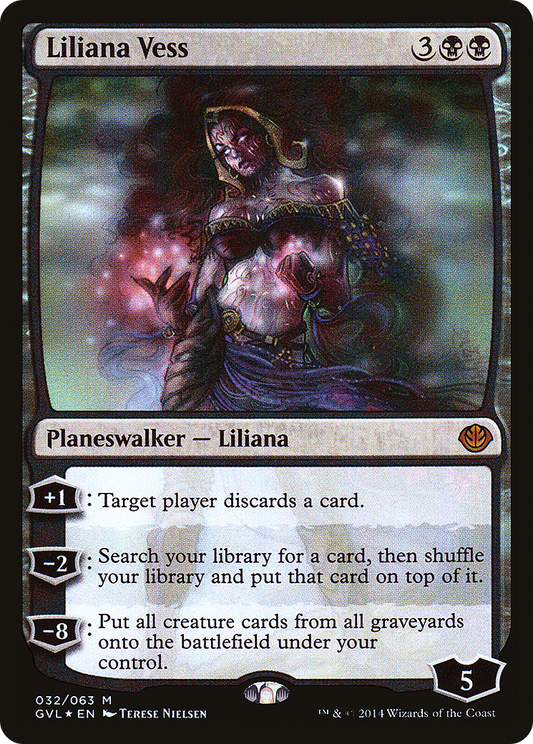 Liliana Vess (GVL-032) - Duel Decks Anthology: Garruk vs. Liliana Foil