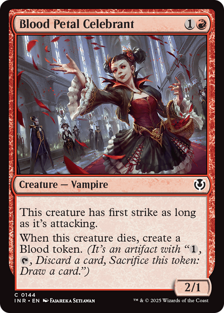 Blood Petal Celebrant (INR-144) - Innistrad Remastered Foil