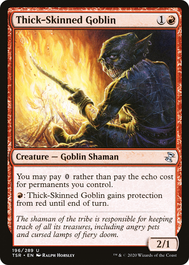 Thick-Skinned Goblin (TSR-196) - Time Spiral Remastered Foil