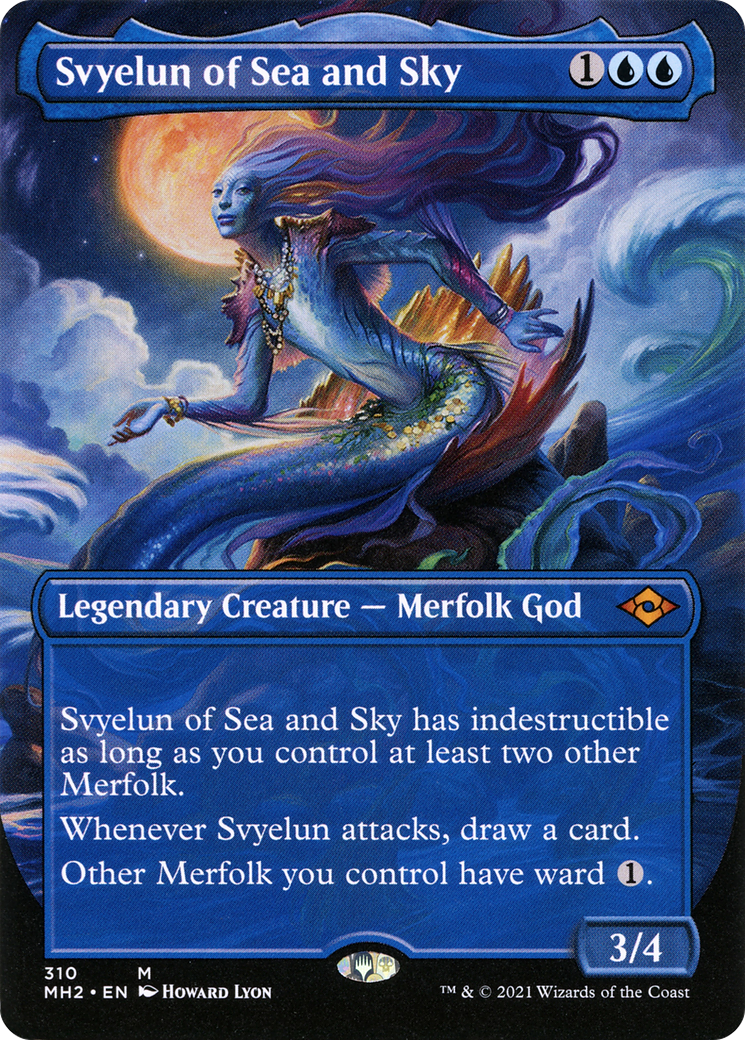 Svyelun of Sea and Sky (MH2-310) - Modern Horizons 2 (Borderless) Foil