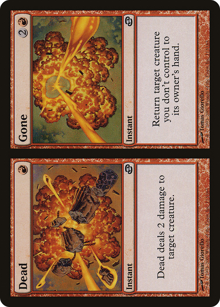 Dead // Gone (PLC-113) - Planar Chaos Foil